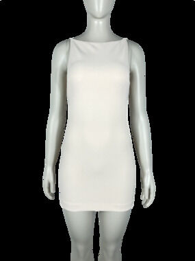 Bec + Bridge Sleek Vanilla Bean Clover Mini Dress Size AU 8 / US 4
